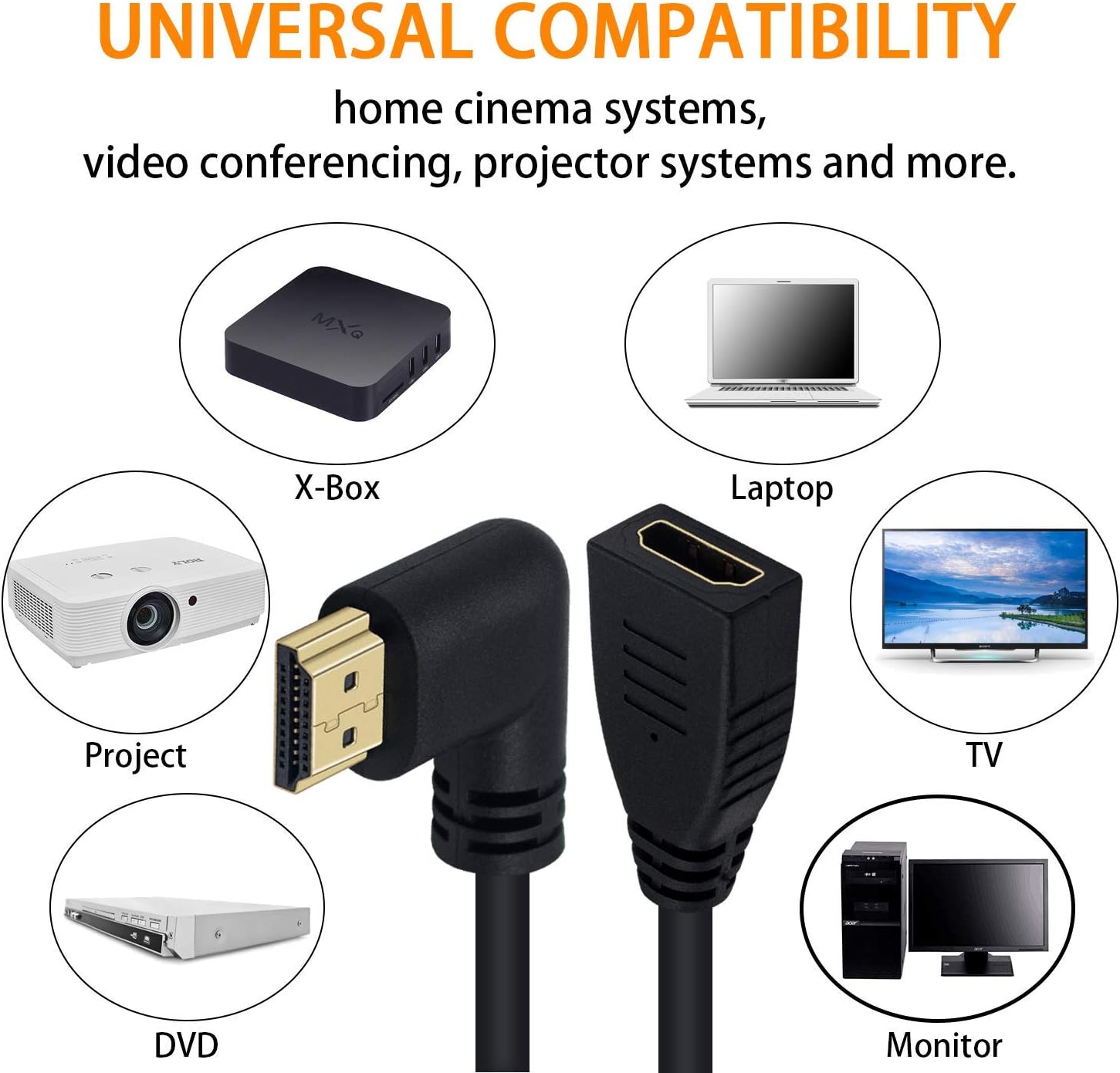 Maxhood 8K HDMI Extension Cable Short - Image 5