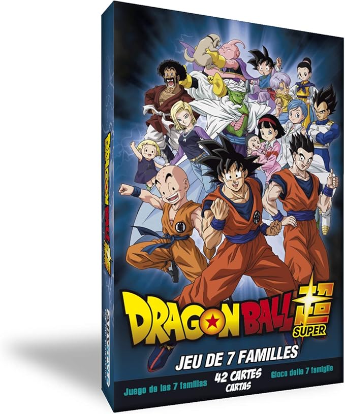 Sur Quelle Plateforme Regarder Dragon Ball Super goodies Dragon Ball Super Jeu 7 Familles multicolor 10 x 19 x 1,5 cm