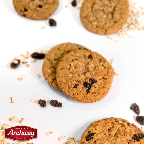 ARCHWAY CLASSIC SOFT OATMEAL RAISIN COOKIES, 9.25 OUNCE