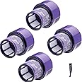 I clean Replacement Dyson V10 Filter, 4 Packs Vacuum Filter Compatible with Dyson V10 Cyclone Series, V10 Absolute, V10 Animal, V10 Total Clean, SV12,V15 Series