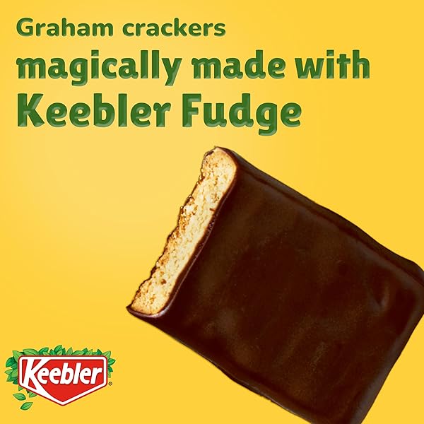 KEEBLER FUDGE DELUXE GRAHAMS, 12.5OZ