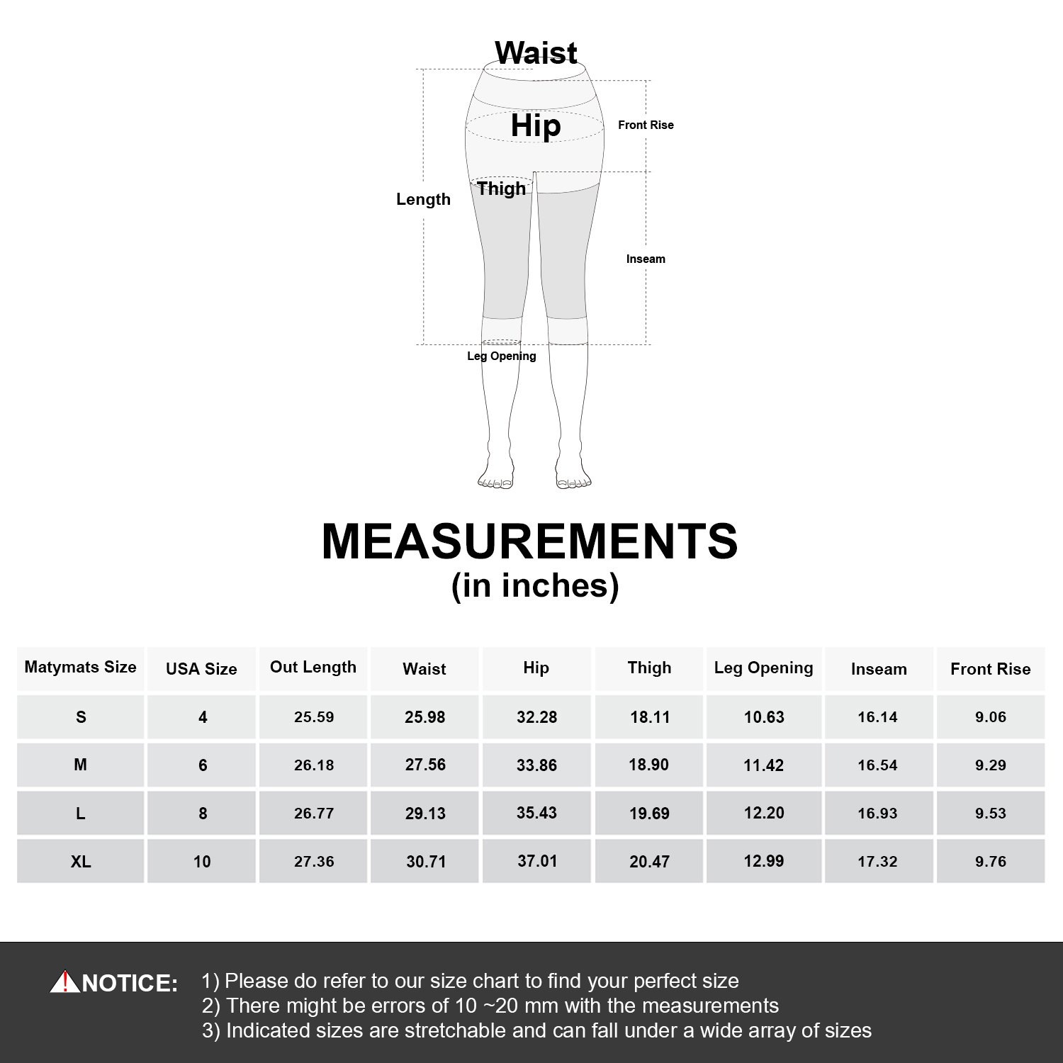 Matymats Women\'s High Waist Yoga Capri Pants Tummy Control Workout Running Crop Leggings Inner Pockets