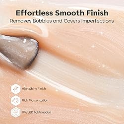 modelones Builder Nail Gel, 8-in-One Gold Shimmer