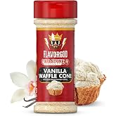Flavor God Cold Stone Creamery Ice Cream Seasoning Toppers, Pack of 1 | Vanilla Waffle Cone - Healthy Dessert Toppers - 0 Calories, 0 Sodium, Kosher - Try with Coffee, Yogurt, Ice Cream &amp; Fruit
