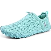 WateLves Barefoot Water Shoes Women Men Beach Breathable Walking Shoes Anti Slip Wide Toe Minimalist Zero Drop Sneakers for Travel Hiking Yoga