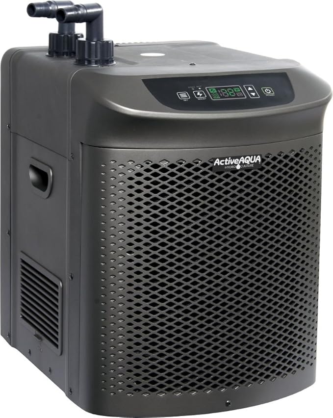 Active Aqua AACH50HP Hydroponic Water Chiller Cooling System, 1/2 HP