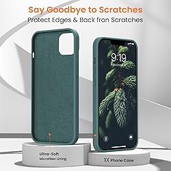 OuXul for iPhone 14 Case, iPhone 13 Case Shockproof