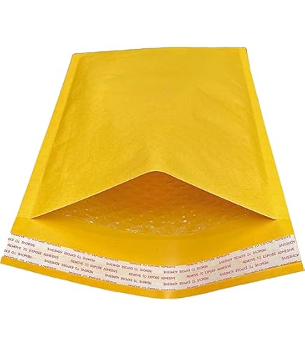Generic Kraft Sobres Sobres Burbuja Acolchados Usable Tamaño 4" X 7" Paquete De 100pcs