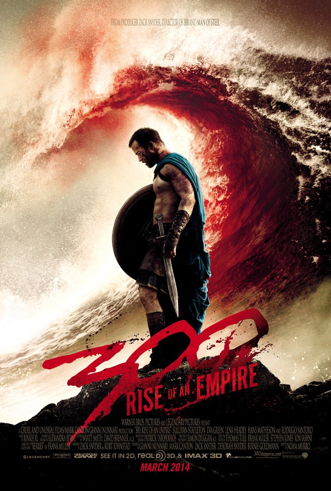 300 RISE OF AN EMPIRE MOVIE POSTER 2 Sided ORIGINAL 27x40 EVA GREEN