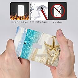 Beach Light Switch Cover Decorative Single Toggle
