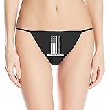 IGENERAL Women's Blue Live Matter Thin Blue Line Sexy Underwear G String Panties