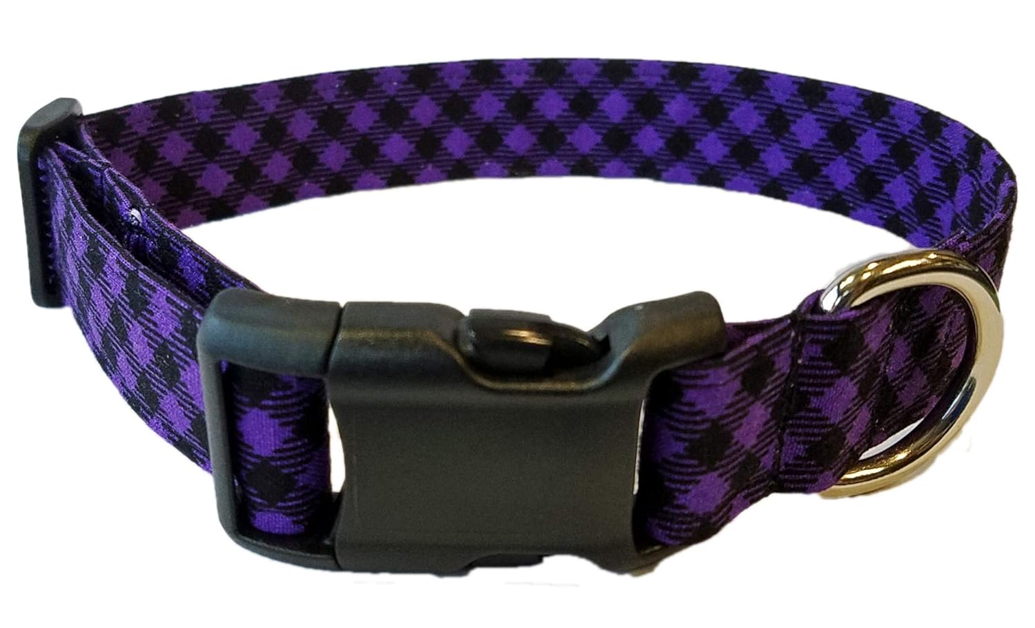 dark purple dog collar