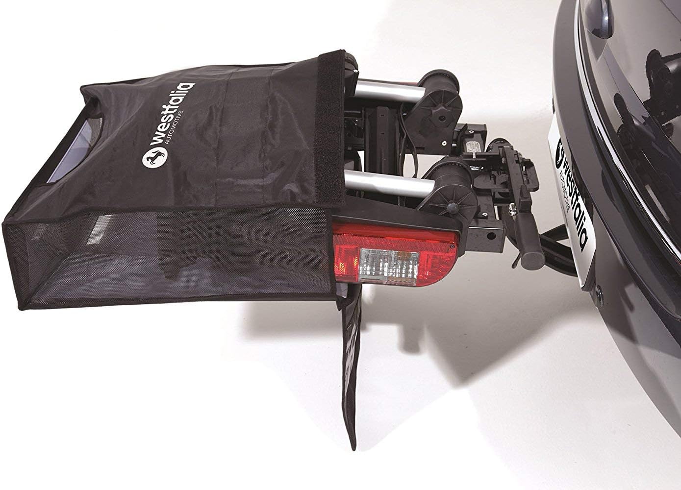 Westfalia BC 60 Bike Rack for Towbars - incl. bag, black, silver, BC 60 mit Tasche - Image 4