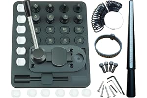 KINGSEESUN Ring Bender Superior Ring Bending Tool & Nylon Dies Ring Sizer Measuring Tool Ring Making Tool Make Perfect Rings in Seconds
