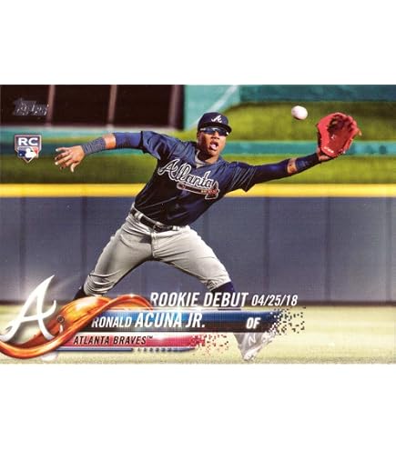 Amazon.com: 2018 Topps Update Baseball #US252 Ronald Acuna Jr