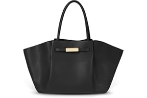 Juoxeepy Tote Bag Faux Leather Work Bag for Women Soft Grained Leather Top Handle Bag Trendy Luxury Hobo Handbag Purse