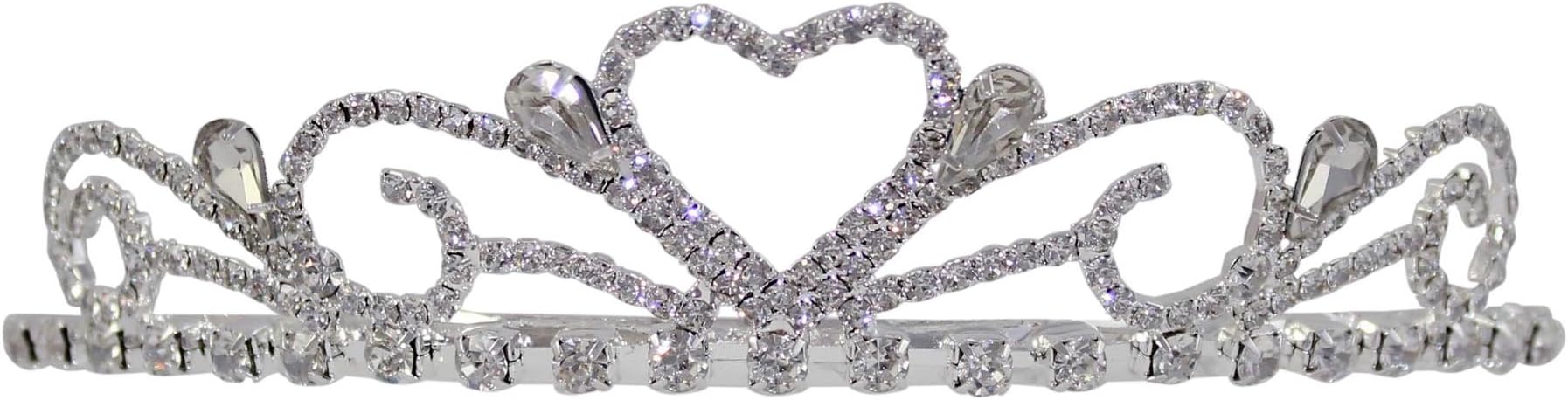 #16235 - Sweetheart Tiara with Combs