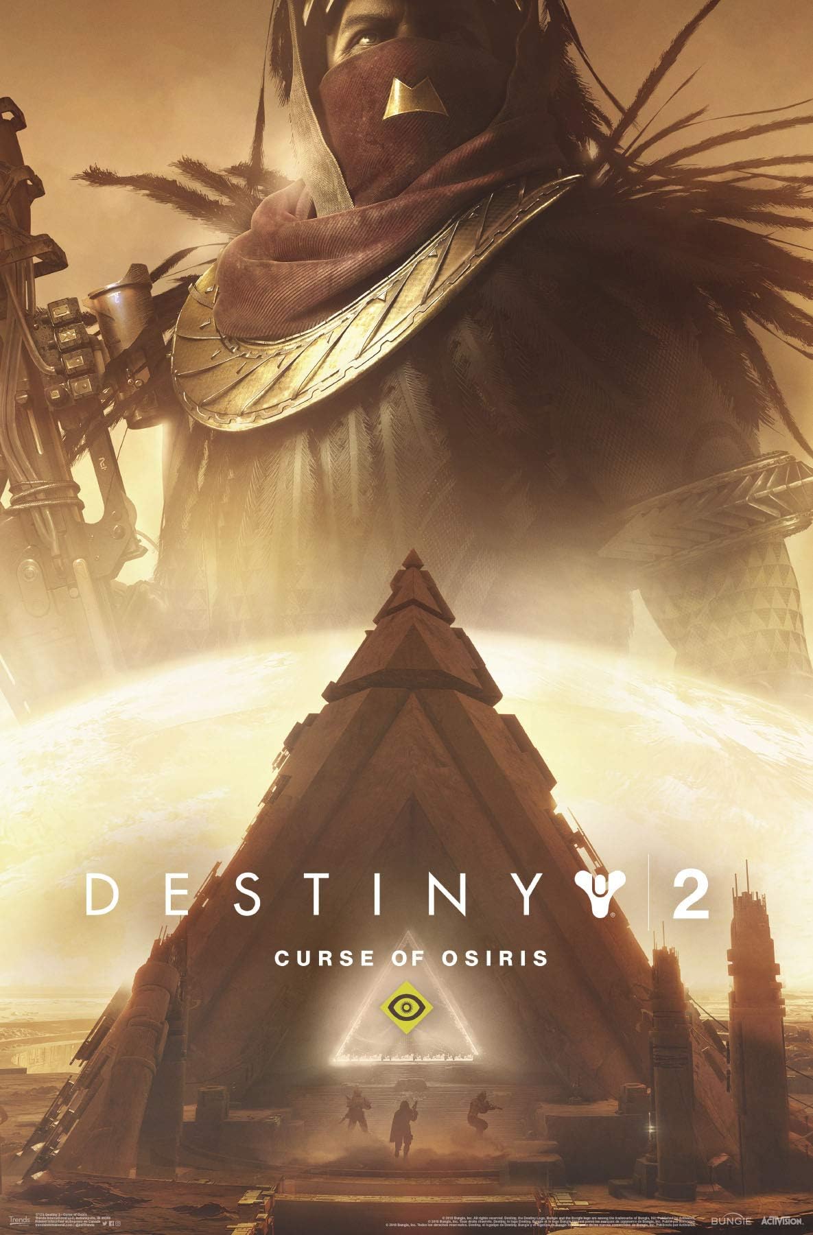 Trends International Destiny 2: Curse of Osiris-Key Art Wall Poster, 22.375 in x 34 in, Premium Unframed Version
