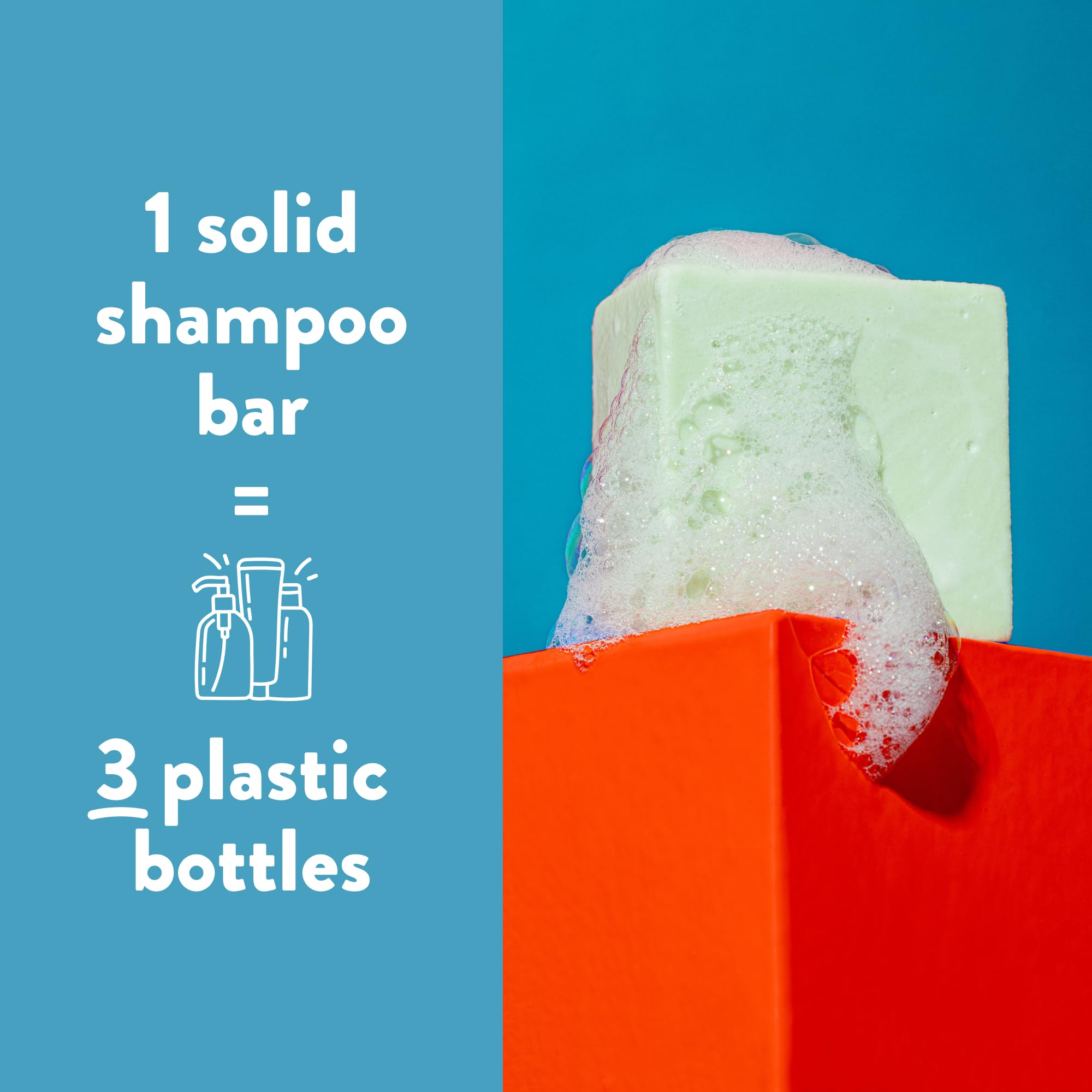 Ethique Curl Defining Solid Sulfate Free Shampoo Bar for Curly Hair - Professor Curl - Vegan, Eco-Friendly, Plastic-Free, Cruelty-Free, 3.88 oz (Pack of 1)