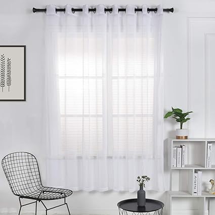 Draperies Curtains Suo Ai Textile Wide Width Sheer Curtains
