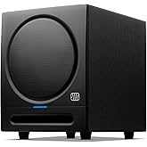 PreSonus Eris Sub 8BT — 8" Inch Powered Subwoofer, Powered Sub, Active Subwoofer, Wireless, Bluetooth, Home Audio, Bass Speaker, Home Theater, Music Production, Gaming