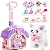 Cat Toys for Kids Girls,Interactive Robot Cat Toy for Girl 4 5 6 Year Old | Dress Up for Little Cat, Pretend Play Girls Girl Toy for 5-7 6-8, Ideas Birthday Gifts for Girl 5 6 7 8 Year Old
