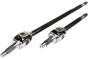 TORQ LOCKER Torq-Masters Chromoly Front Axle Shaft Assembled Pair Compatible With Compatible with Jeep Dana 30, TJ & XJ - 27 Spline