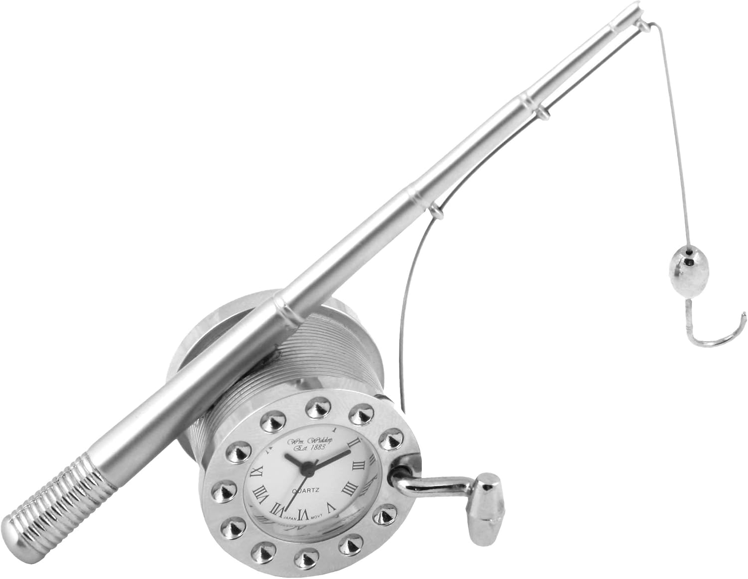 Miniature Fishing Rod Clock 9440S Amazon.co.uk Kitchen & Home