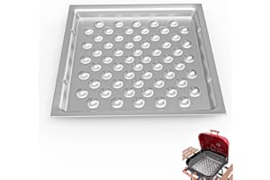 Outspark Carbon Steel Ash Pan for Americana Walk-A-Bout, Swinger, Sizzler, and Traveler Charcoal Grills, Replacement Parts for 1040.8.001,1 Pack