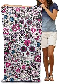 serviette tête de mort 20