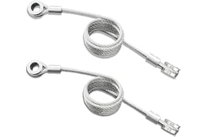 HCLLPS hood restraint cable Compatible with peterbilt 379 hood parts (80cm/31.5in) 2-Pack