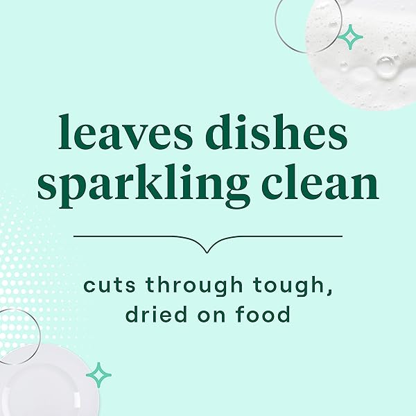 SEVENTH GENERATION DISH LIQUID SOAP FREE & CLEAR LIQUID SOAP DISHWASHING SOAP DISH SOAP FOR SENSITIVE SKIN 19 OZ