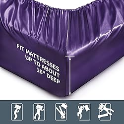 P Pothuiny 6 Pieces King Satin Sheets Luxury Silky