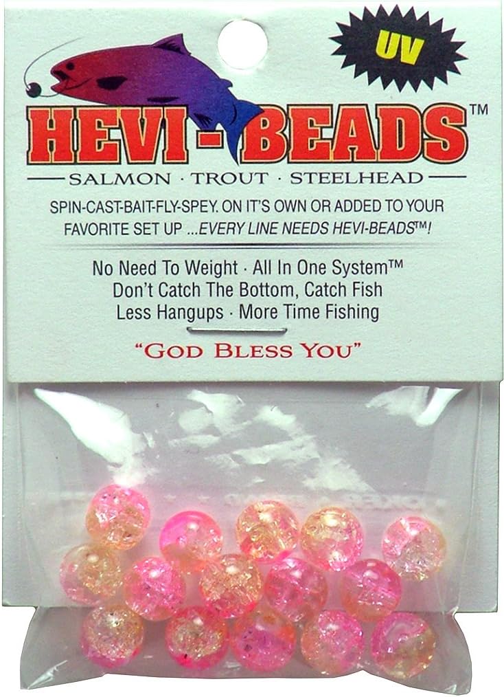 Hevi-Beads 8mm: Neon Fireball