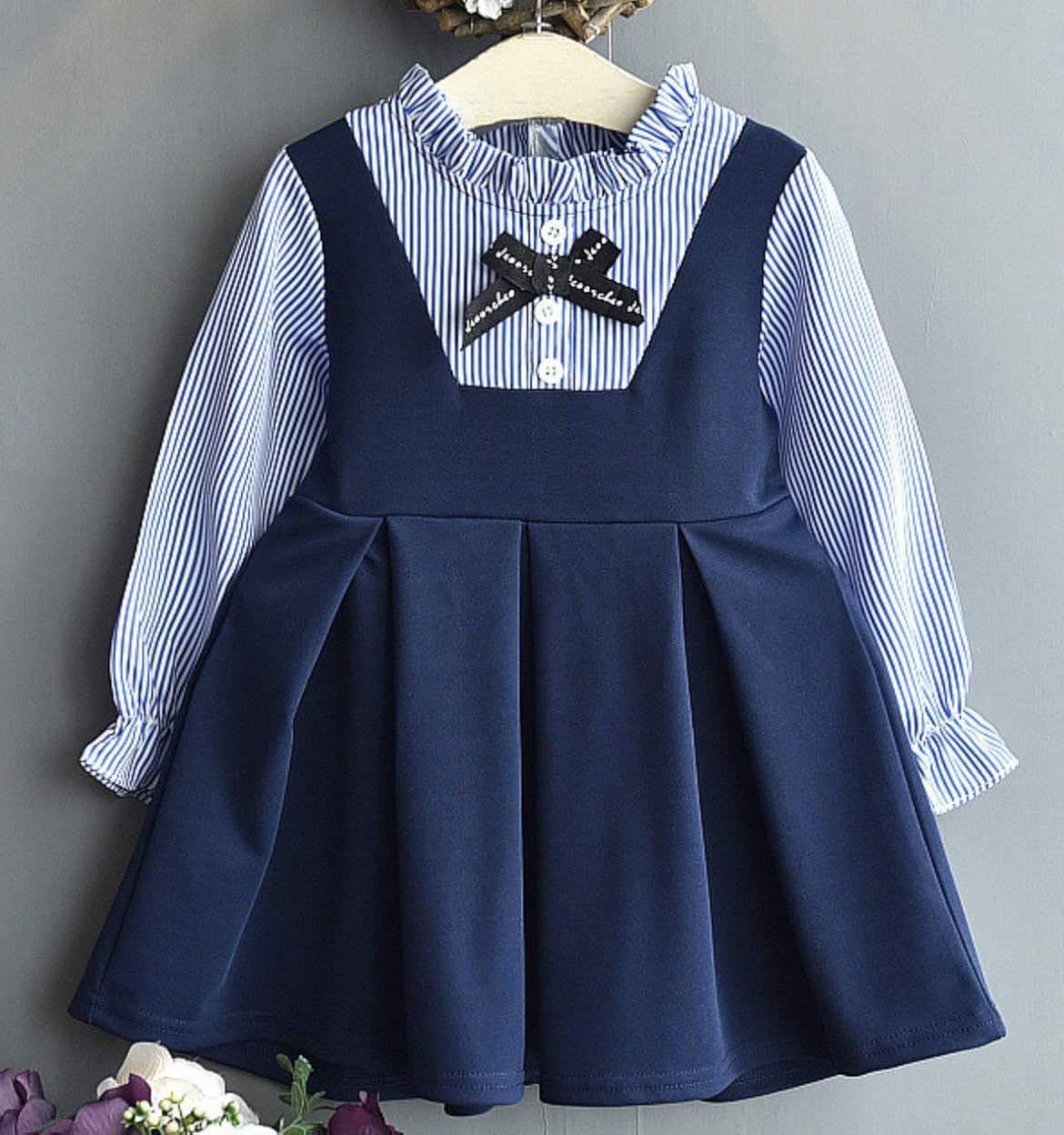 フォーマルワンピース キッズ 90 100 110 1 130 入学式 入園式 卒園式 結婚式 発表会 Germey 0105 ワンピース チュニック 通販 Amazon
