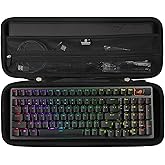 Tourmate Hard Storage Case for ASUS ROG Strix Scope II 96 Wireless Gaming Keyboard - Travel Case for RK ROYALKLUDGE RK98/RK96/N80/RK61,Aula F87/HERO 68 (Only Box)