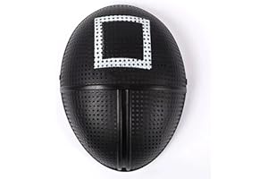 FBDCYIA Squid Masked Man Game Mask,Halloween Cosplay Masquerade Accessories,Party Prop Costume