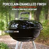 Weber Compact Kettle Charcoal Barbecue 47 cm with Stand & Wheels Black view 5