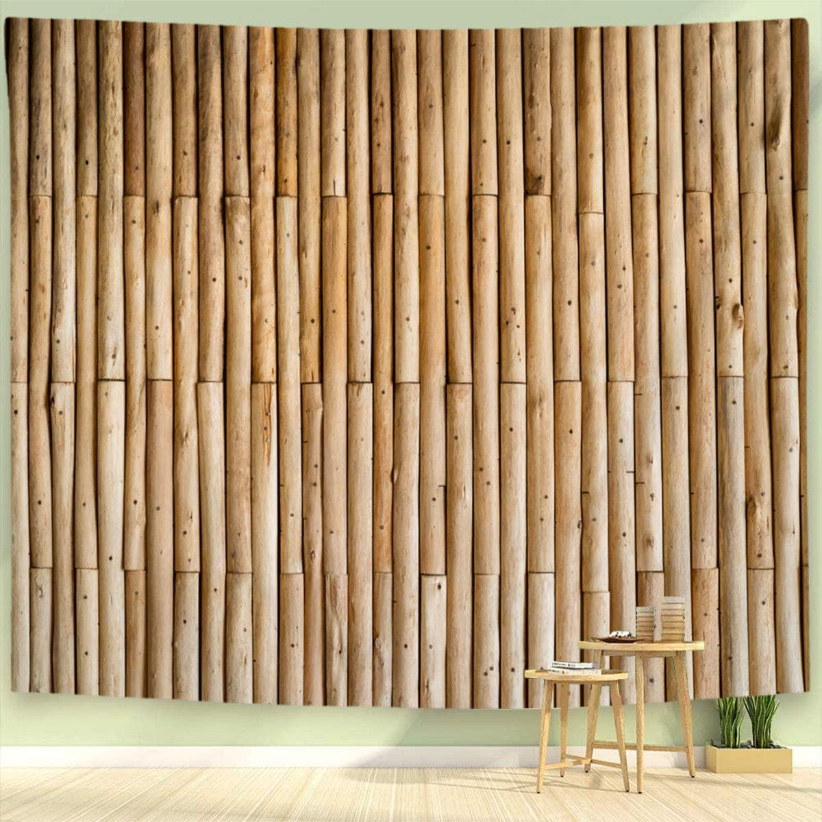 Amazon Com Beivivi Bamboo Art Wall Tapestry Tapestry Wall Hanging Bamboo Texture Background Wide Wall Hanging For Bedroom Living Room Dorm 80x60 In Home Kitchen