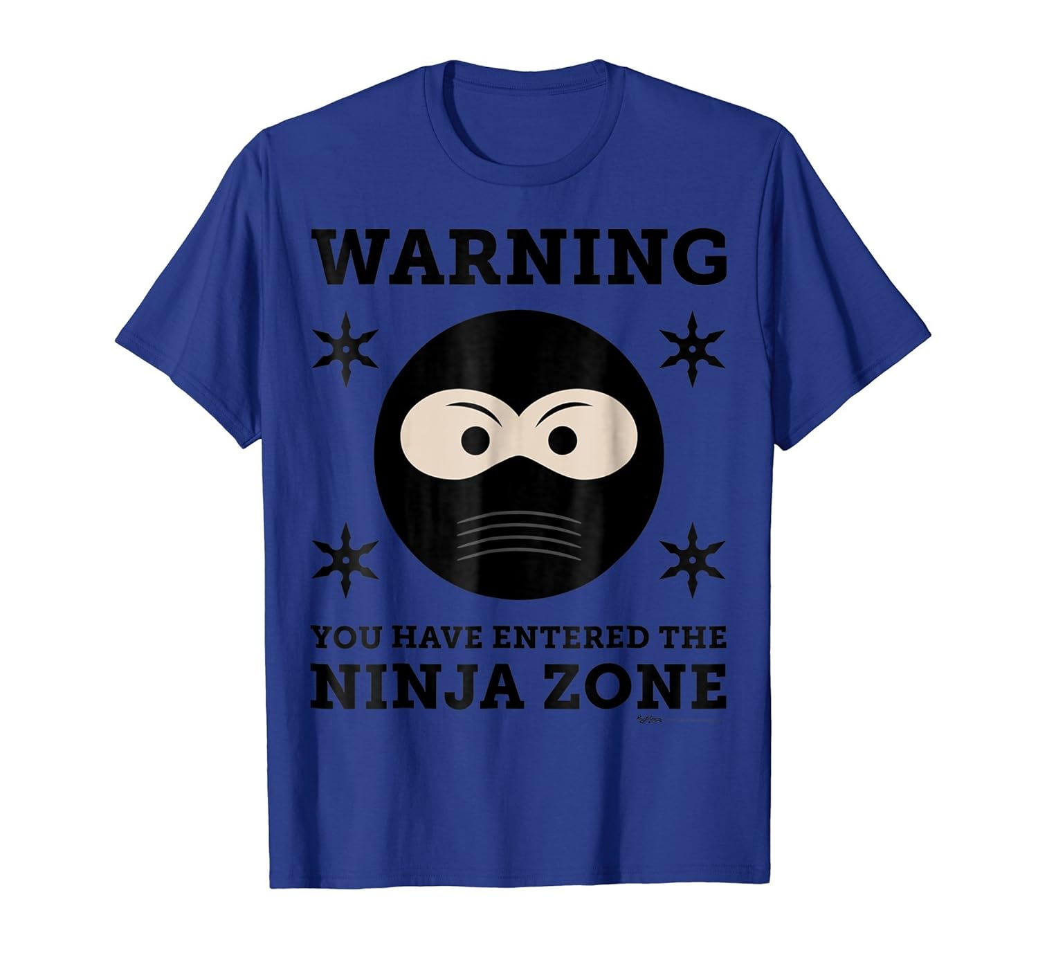 Warning You Have Entered the Ninja Zone T Shirt-anz