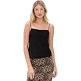 alice + olivia Women's Harmon Drapey Slip Tank