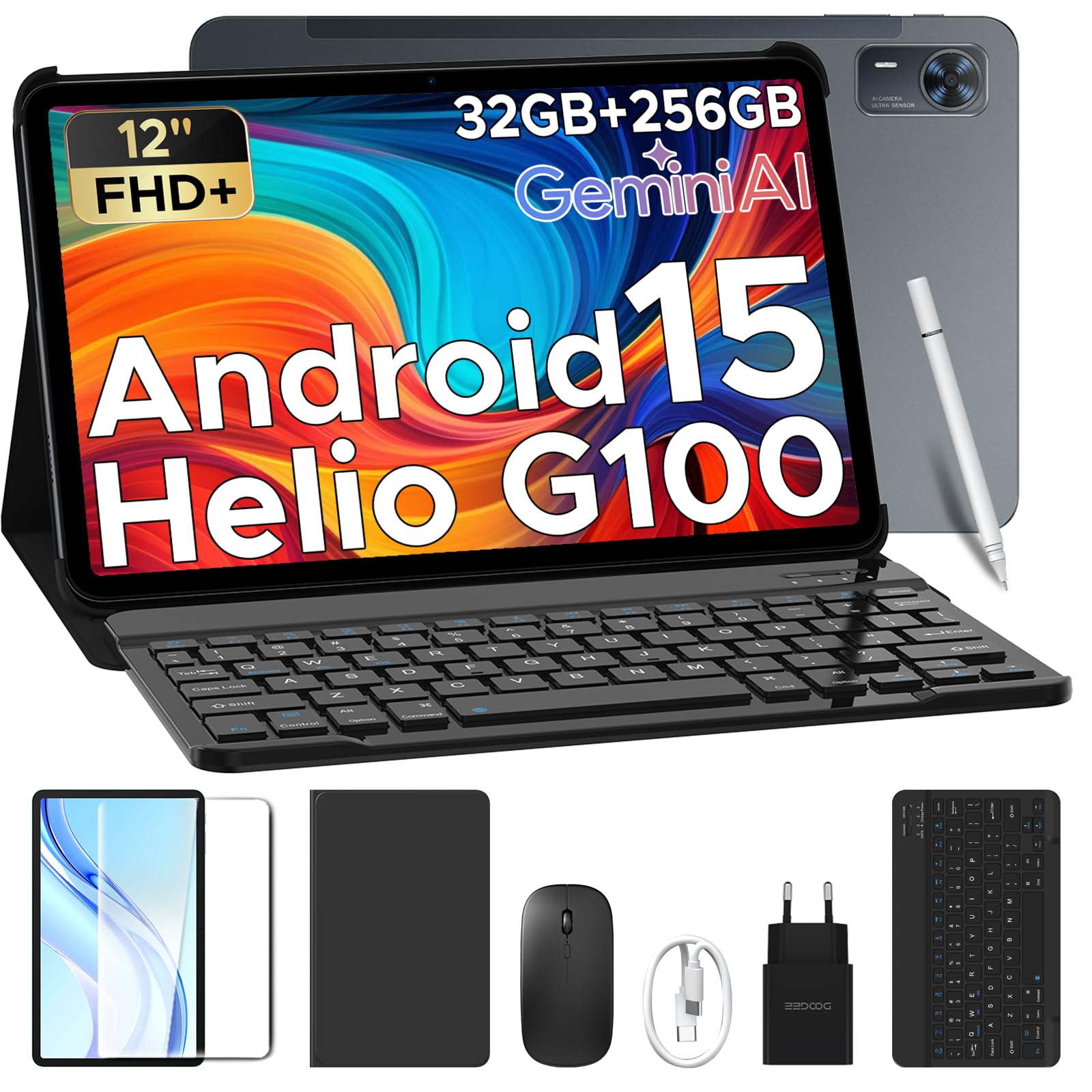 DOOGEE Tab E3+ Android 15 Tabl