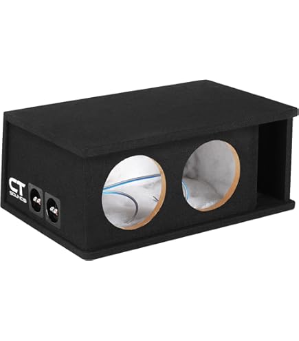 Amazon.com: CT Sounds CT2X10 Dual 10” Kerf Port Universal-Fit Car