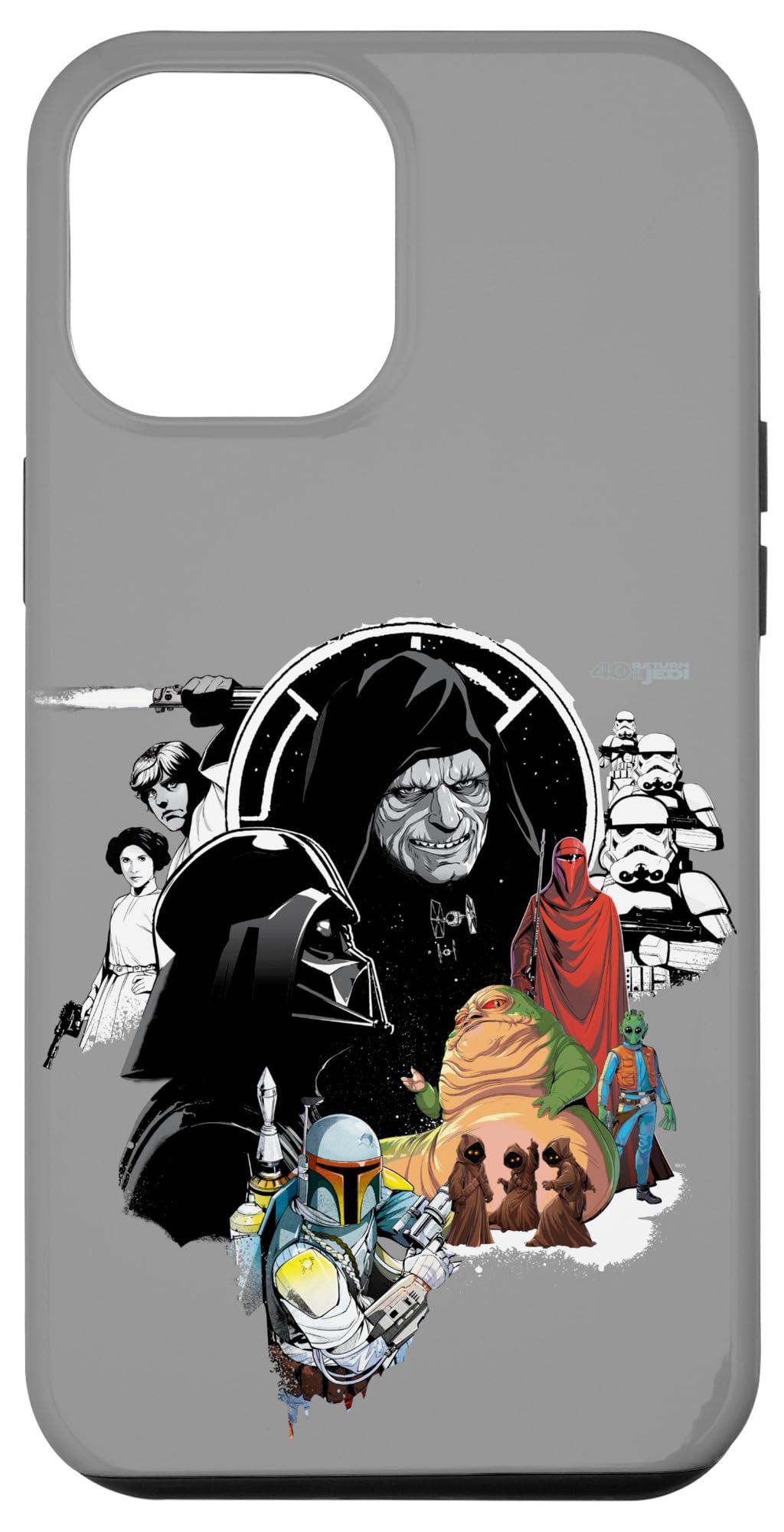 iPhone 15 Plus Star Wars Return of the Jedi 40th Anniversary Characters Case