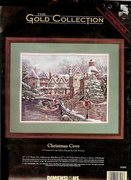 Dimensions Gold Collection Christmas Cove Counted Cross Stitch kit