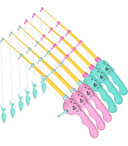 62Pcs Magnetic Fishing Game for Kids,