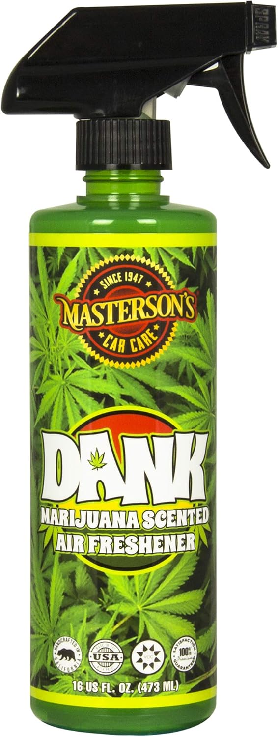 MASTERSON'S CAR CARE MCC_420_16 DANK Marijuana Scented Air Freshener