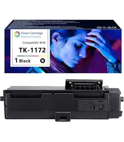 Amazon.com: Kyocera TK-1172 Toner Cartridge 2 Pack for M2640idw