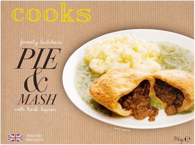 Kershaws Cooks Family Butchers Pie & Mash, 346 g (Frozen) Amazon.co.uk