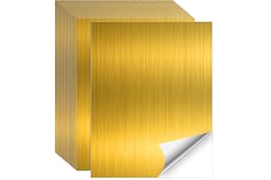 YEGAWEN Gold Printable Sticker Paper, 20 Sheets Printable Holographic Gold Sticker Paper, Laser/Inkjet Printing-Letter Size (8.5" x 11")